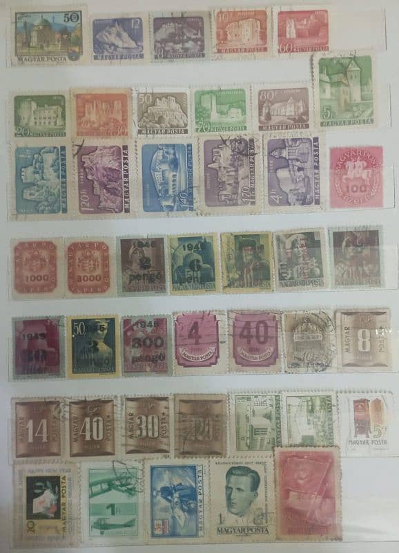 2700+ Unique Used Worldwide Postal Stamps 4