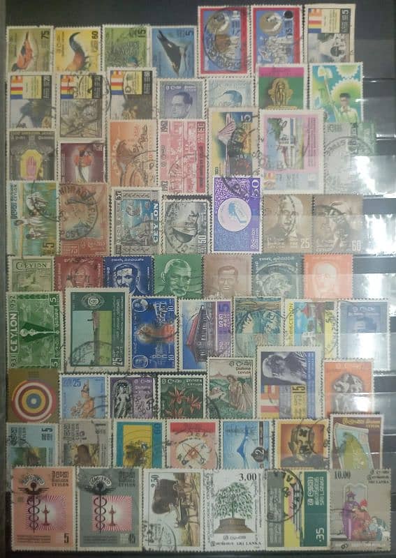 2700+ Unique Used Worldwide Postal Stamps 14