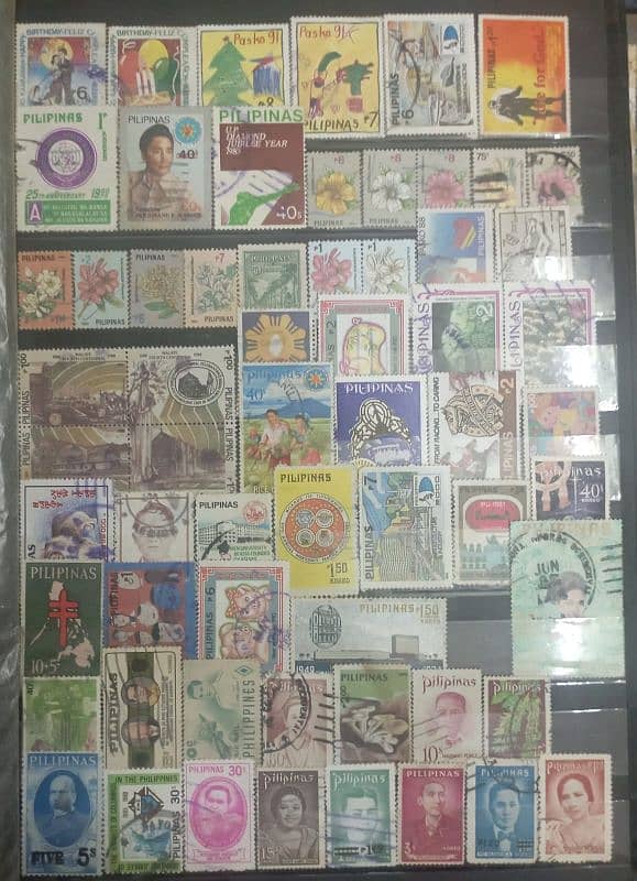 2700+ Unique Used Worldwide Postal Stamps 18