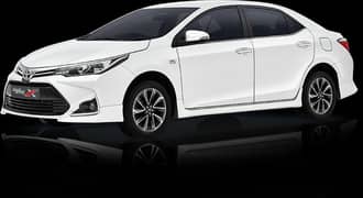 Rent A car 4500 per day