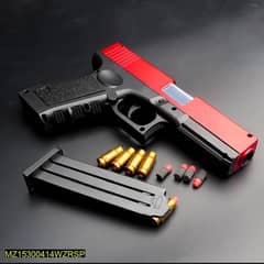 Glock soft bullets toy gun for boys Automatic bullets blaster gun