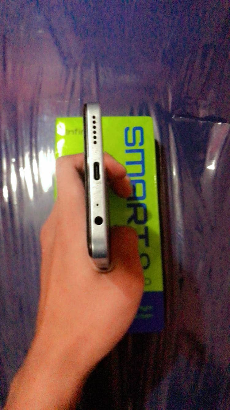infnix smart 8 pro 4+4 128gb 10/10 approved with box charger fnf 25k 0