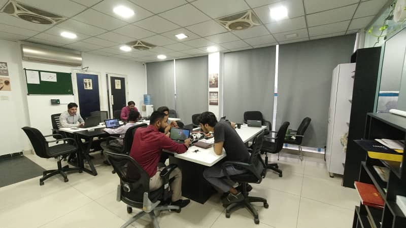 750 Sqft Corner Main Double Road Located Office Available On Rent In I-8 Markaz 1