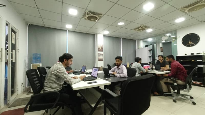 750 Sqft Corner Main Double Road Located Office Available On Rent In I-8 Markaz 2