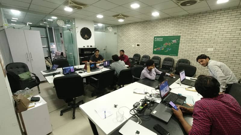 750 Sqft Corner Main Double Road Located Office Available On Rent In I-8 Markaz 3