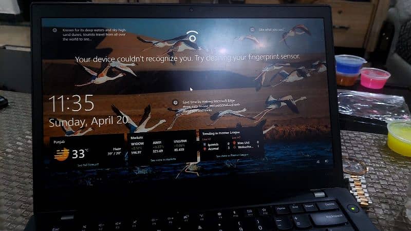 Lenovo T470s i7 with touch screen,finger print and dual battery 0