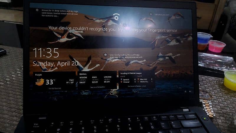 Lenovo T470s i7 with touch screen,finger print and dual battery 3