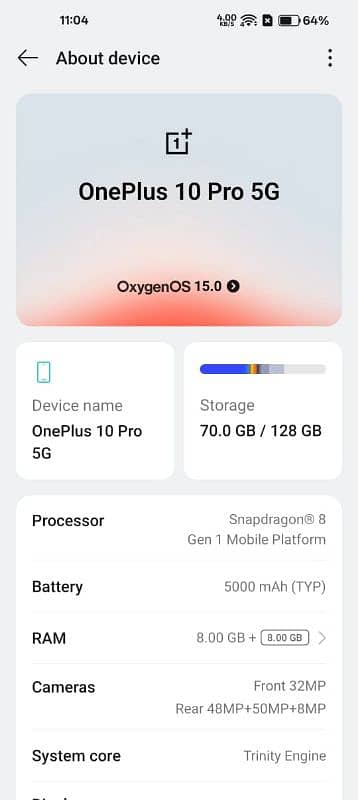 one plus 10 pro 8 128 non pta 0