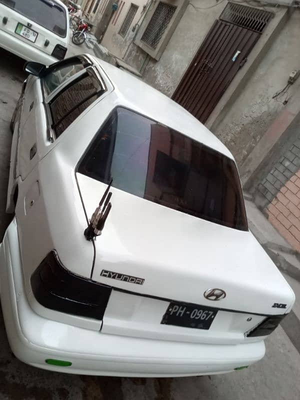 Hyundai Excel 1993 exchang posibal mehran fx Khyber alto Honda santro 0