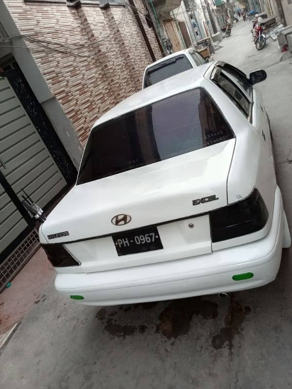 Hyundai Excel 1993 exchang posibal mehran fx Khyber alto Honda santro 6