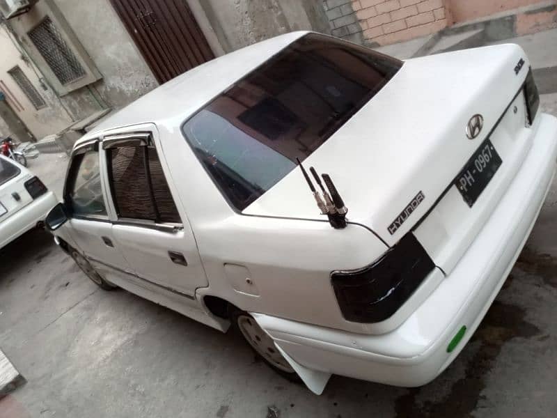 Hyundai Excel 1993 exchang posibal mehran fx Khyber alto Honda santro 16