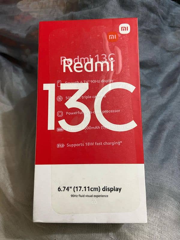 Redmi 13 c with box 5