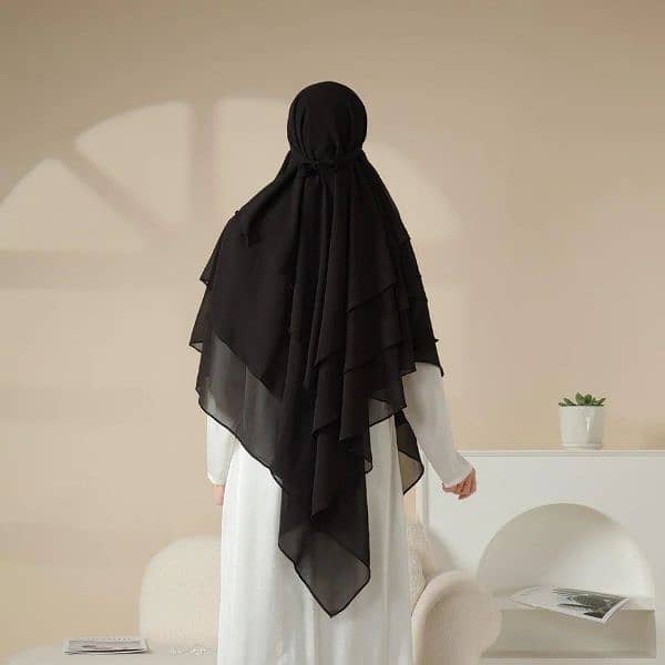 3 layers khimar. . 03184175768 0