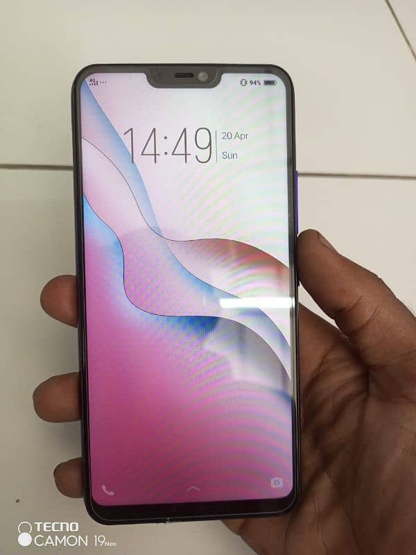 vivo y85A 4/64 Dual sim. . pta Approve . . . 0