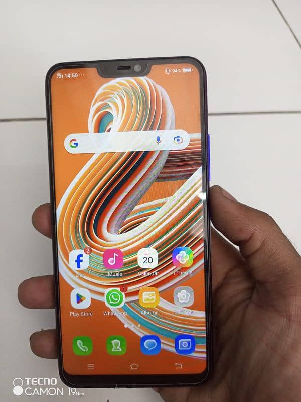 vivo y85A 4/64 Dual sim. . pta Approve . . . 5