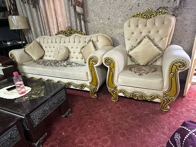 5 seater sofa set all new 0