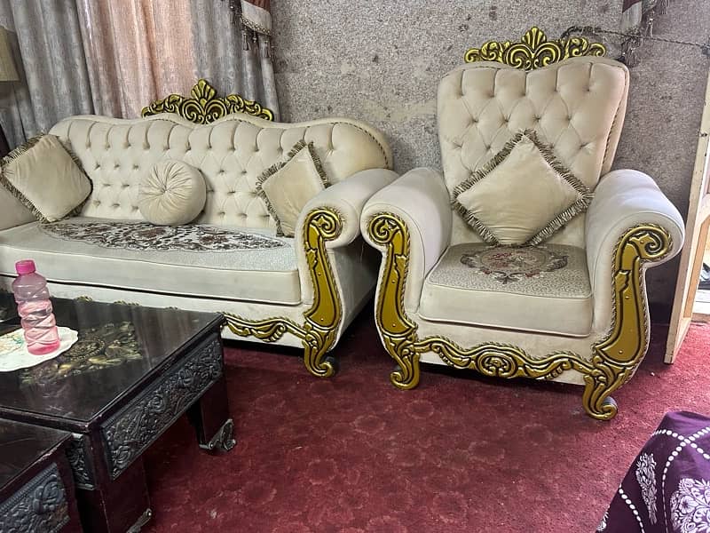 5 seater sofa set all new 2