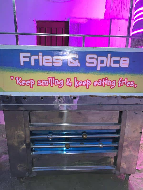 fries counter with complete saman 1