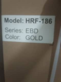 haier refrigerator hrf 186