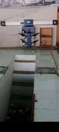 Wheel alignment 3D, wheel Balancer computerized, Tyre changer۔۔۔