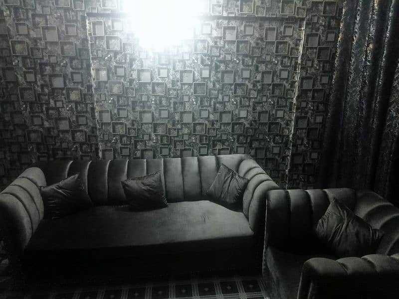 COMPLETE 5 SEATER SOFA SET 2