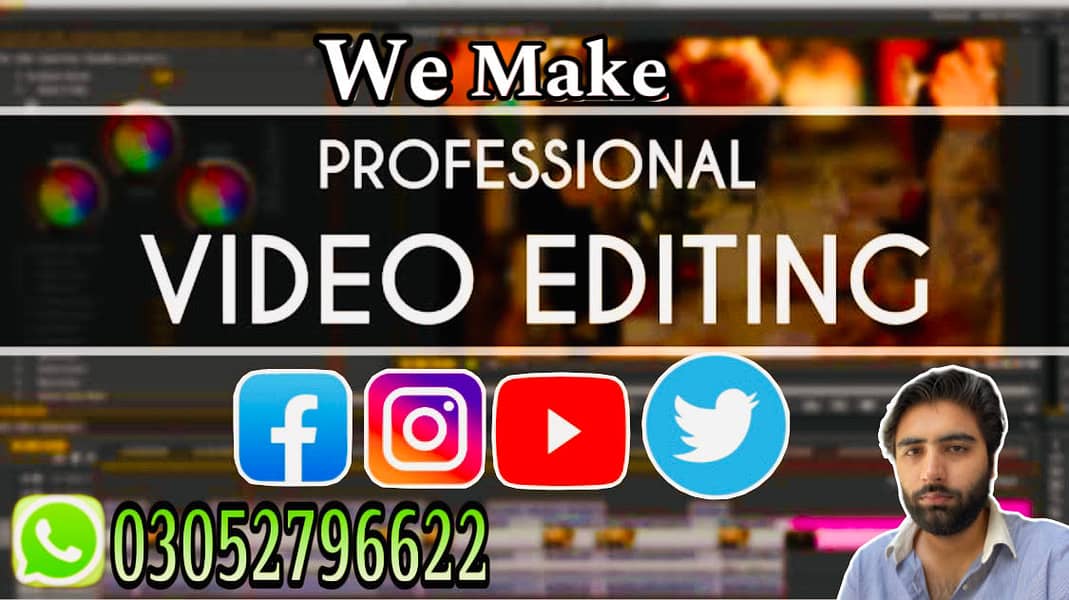We Make professional videos editing 0