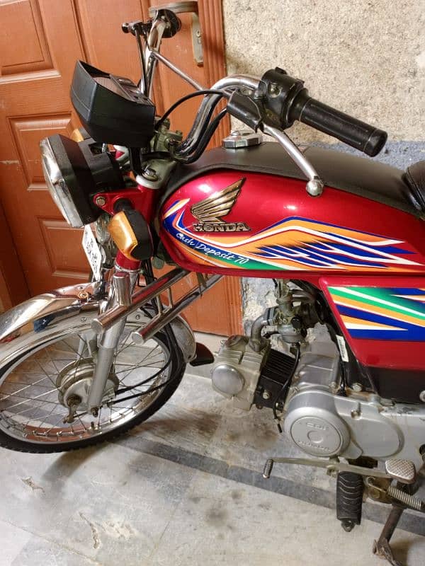 Honda Cd70 Full jenion conditions Punjab no document clear 3