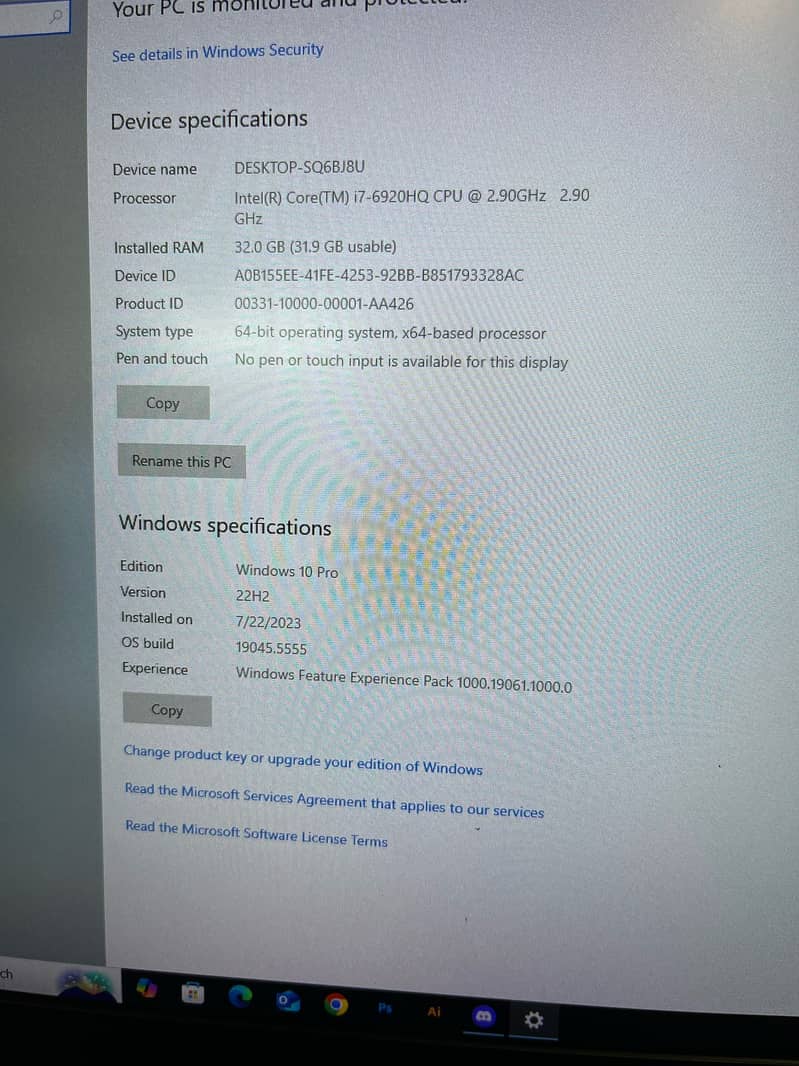 Dell Precision 7720 – Core i7 | NVIDIA 6GB | Pro Workstation 5