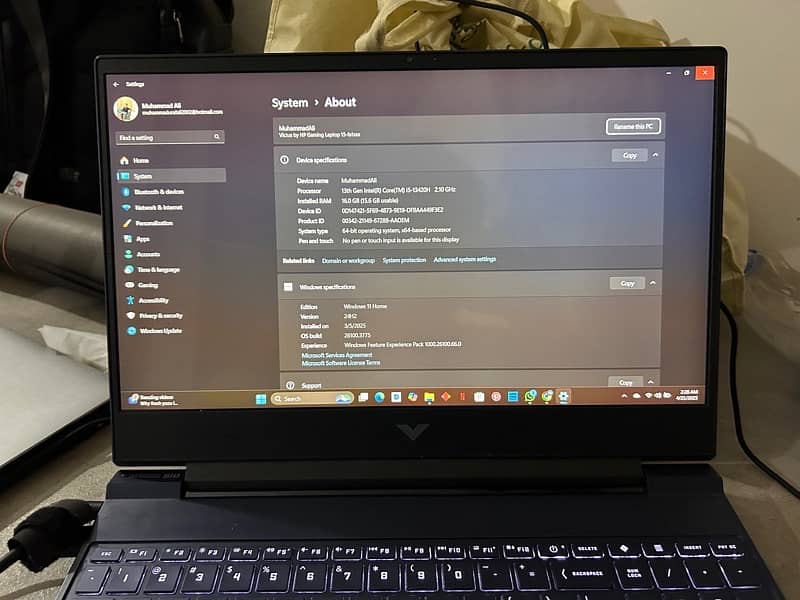 Victus 13th Gen Core i5 0
