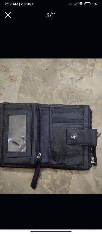 Brand ( BJ) grainy leather women wallet original article 100% 1