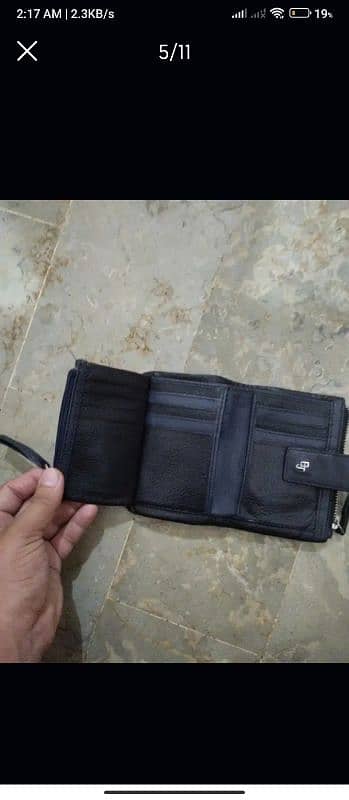 Brand ( BJ) grainy leather women wallet original article 100% 3