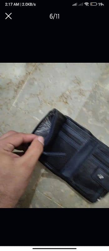 Brand ( BJ) grainy leather women wallet original article 100% 4
