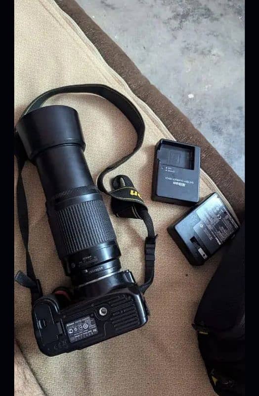 Nikon d3100 and 70 - 300 mm lens | camera | lens | DSLR |Nikon 4