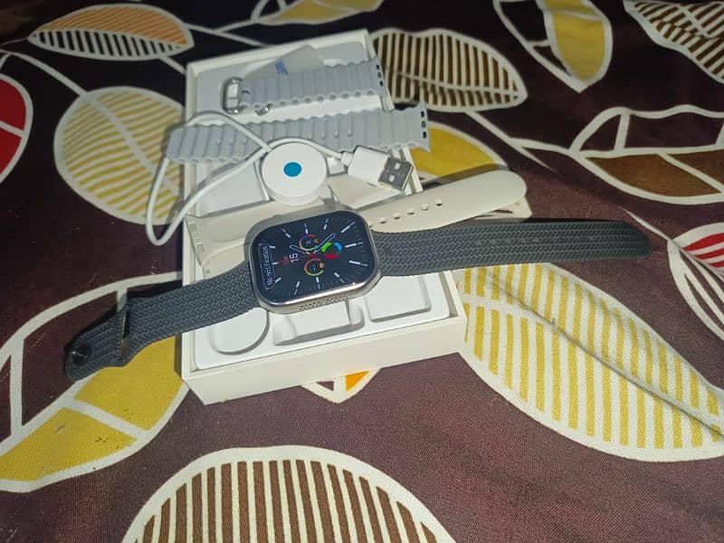 Wisme WS-X10 Series 10 Smart Watch | 3-in-1 Strap Combo | Brand New 3