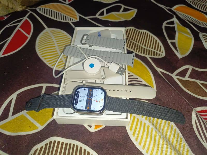 Wisme WS-X10 Series 10 Smart Watch | 3-in-1 Strap Combo | Brand New 4