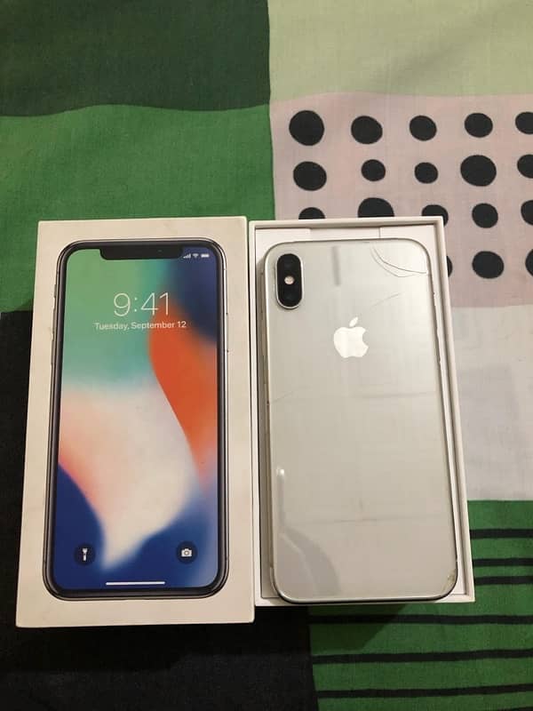 Apple iPhone X - PTA Approved with Original Box 0