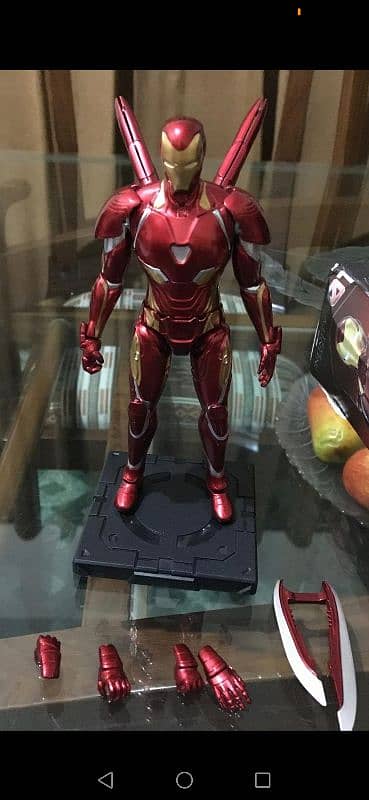 ironman original figure mark 50 fondjoy 7 inch complete weapons. 0
