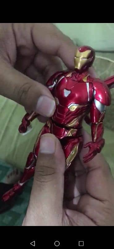 ironman original figure mark 50 fondjoy 7 inch complete weapons. 1