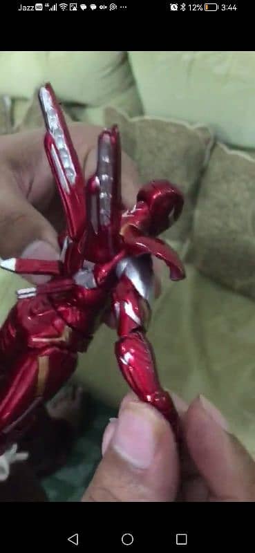 ironman original figure mark 50 fondjoy 7 inch complete weapons. 3