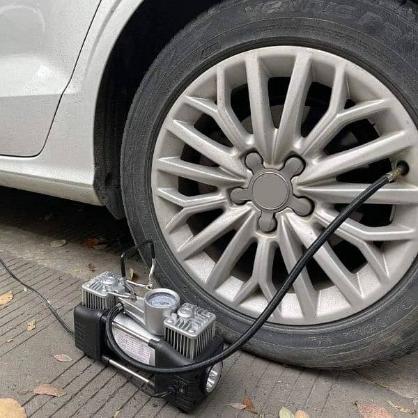 Camel Dual Cylinder Heavy Duty Tire IAir Compressor Pump 150PSI 2