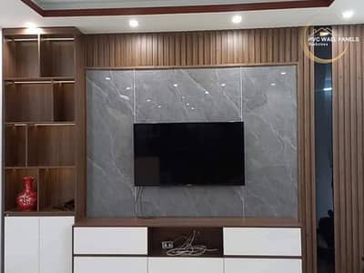 Pvc Fabric wallpaper Matt Pana Flex Papaer Wallpanel vinyl Wood floors