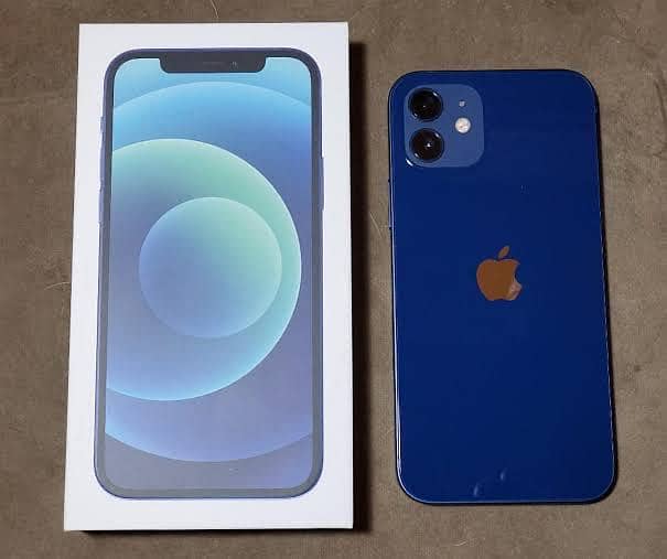 Iphone 12 (128gb , non pta , factory unlock with box ) 0