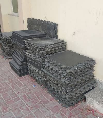 Gym matts Rubber tile Puzzle tiles