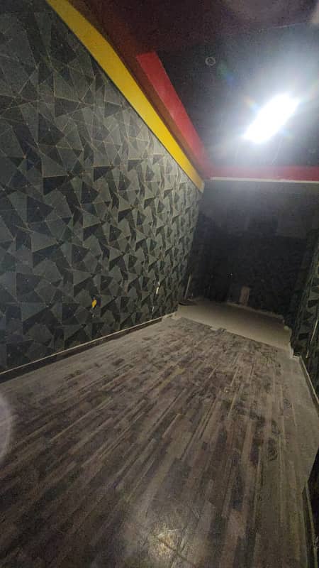 Shop for rent with attached washroom basement near master juice 6