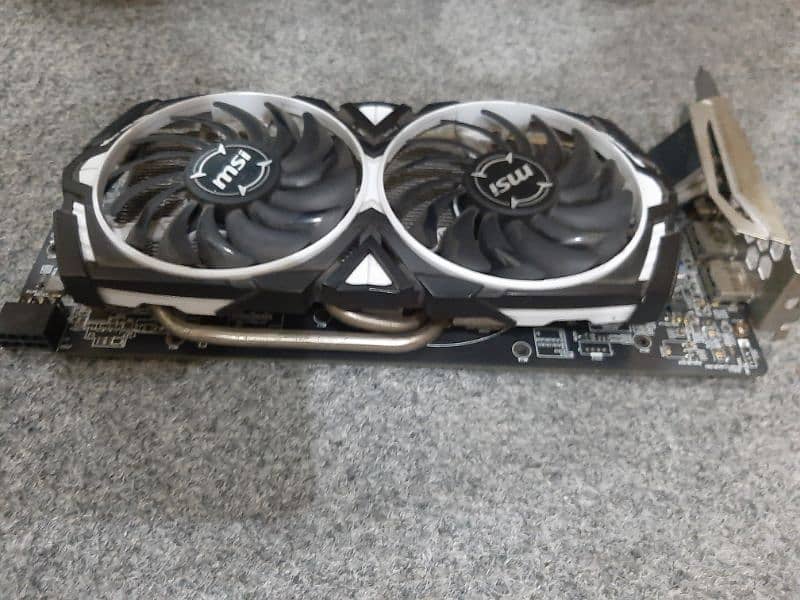 Msi sealed rx 580 8gb ddr5 256 bit graphic card gpu gaming pc computer 8