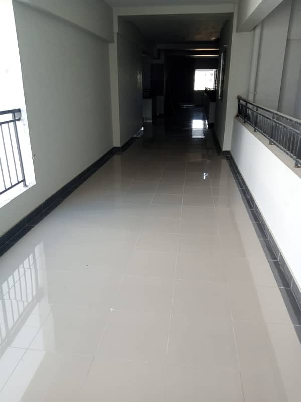 New 2 bed lounge luxury apartment daniyal residency near safoora chowk 0