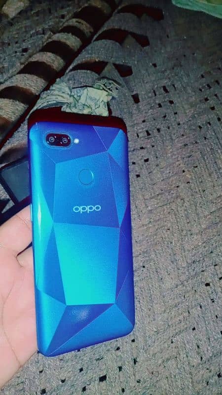 oppo A12 4.64 new condition with diba original chargar 1