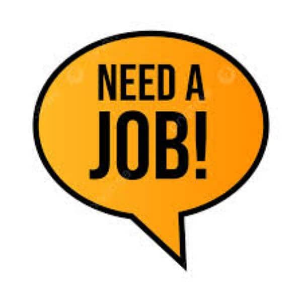 I need A Job 0