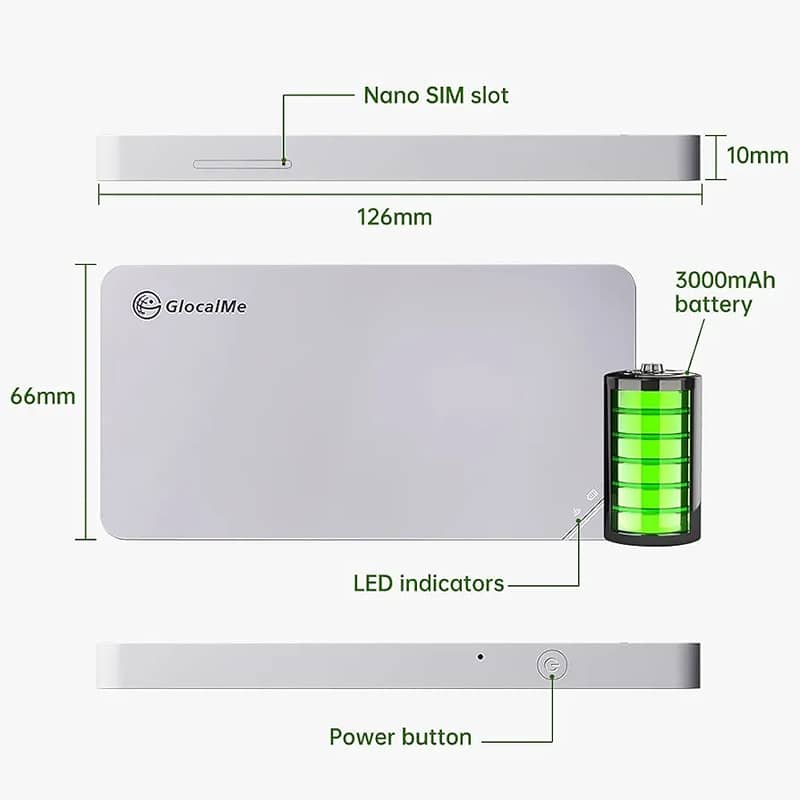 U3 Cloud Air WiFi, HyperConn Fast 4G Mobile WiFi 10