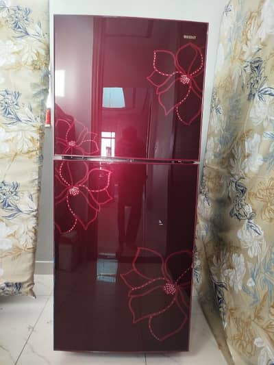 Orient Fridge, Beautiful Red Glass Door
